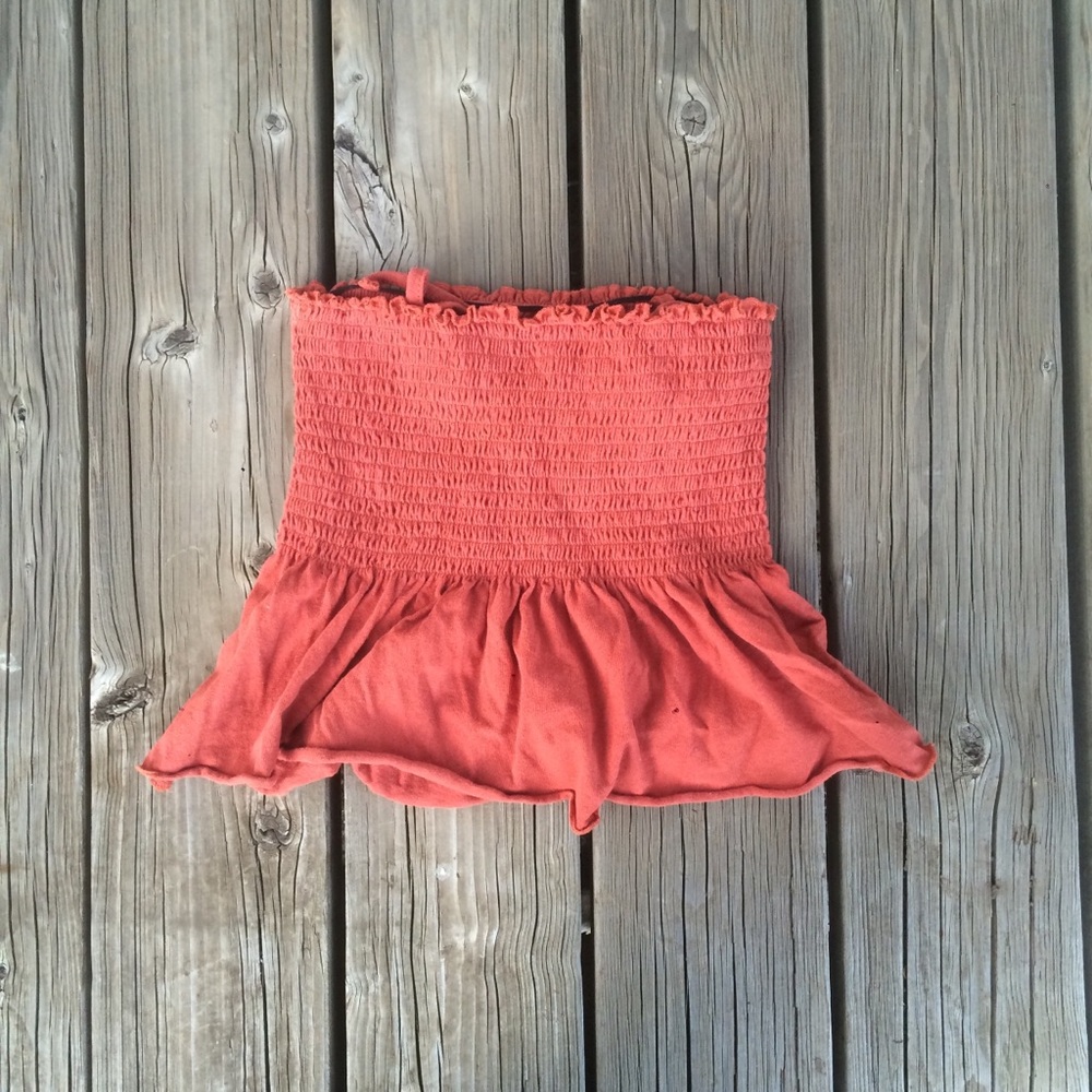 SELF TIE SMOCK BABY DOLL | FLOUNCE TOP